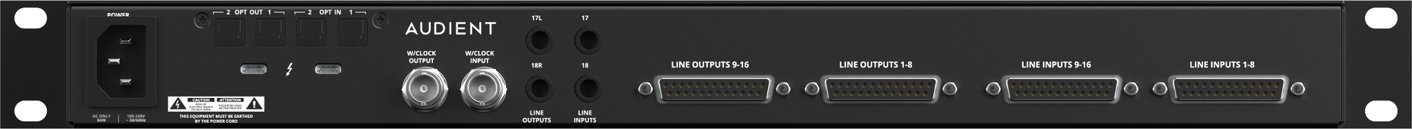 Horizon 16 rear panel