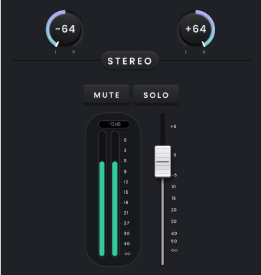 Horizon 32 Organising the Mixer, Working with stereo sources