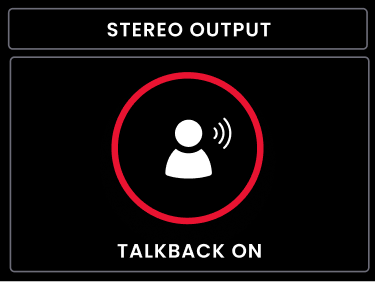 Horizon 32 motion ui talkback on