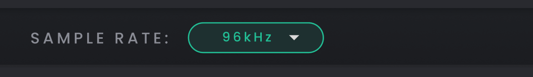Horizon 32 Digital I/O & Clocking, Matching sample rates