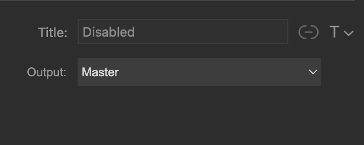 Stream Deck output selection for Mute or Dim actions