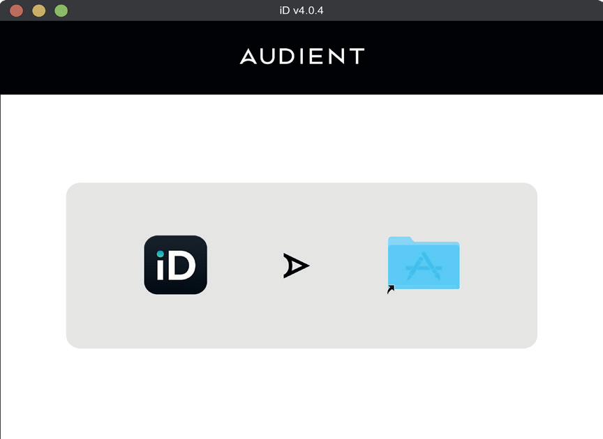 iD app installer on macOS