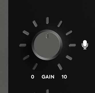 iD4 MKII channel 1 gain control