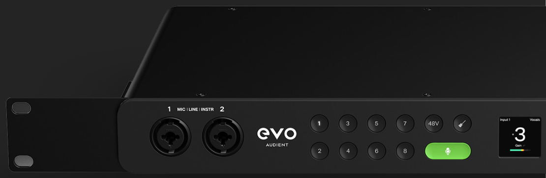 EVO 16 with rack ears fitted