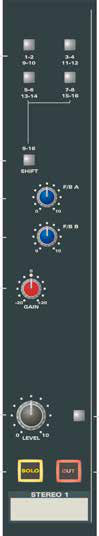 ASP4816 Classic Stereo Input controls