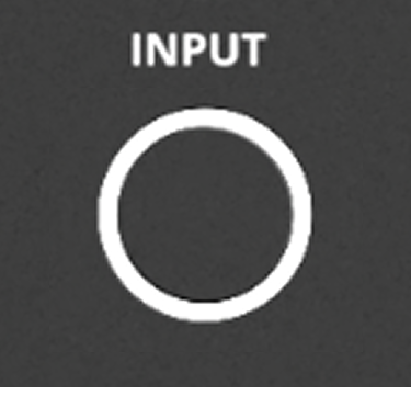 Horizon 8P – Frontseite & Motion UI, Eingangstyp auswählen