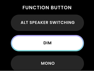 Horizon 8P – Panel frontal y Motion UI, Primer encendido