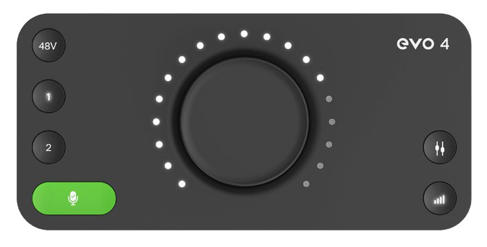 superficie de control superior de EVO 4