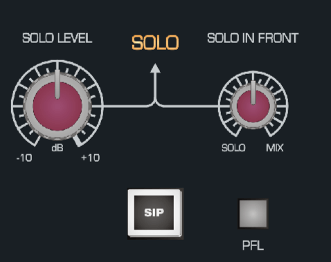 Controles del oscilador de ASP8024-HE