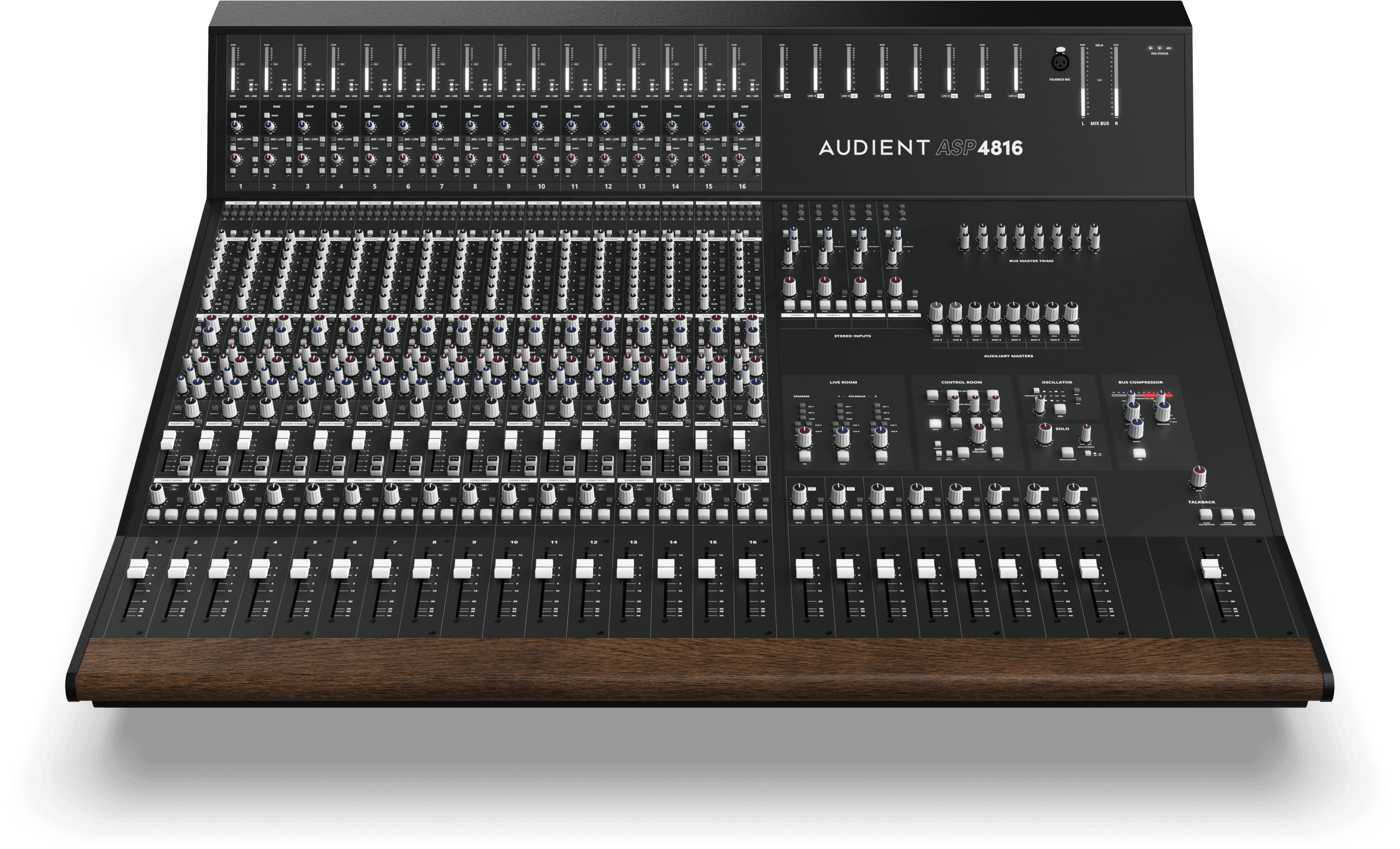 Console d’enregistrement analogique Audient ASP4816-SE