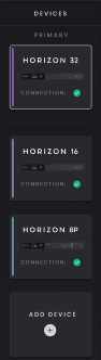 Horizon 32 – Hardware Settings et plusieurs appareils, Utiliser plusieurs appareils Horizon