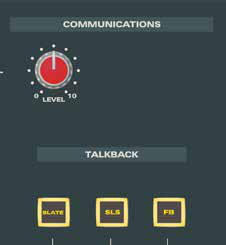 Commandes de talkback de l’ASP4816 Classic