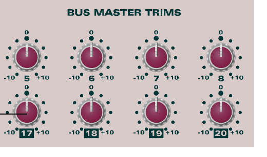 Controlli Bus Master Trim di ASP8024