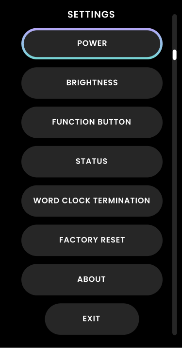 Horizon 8P motion ui settings menu