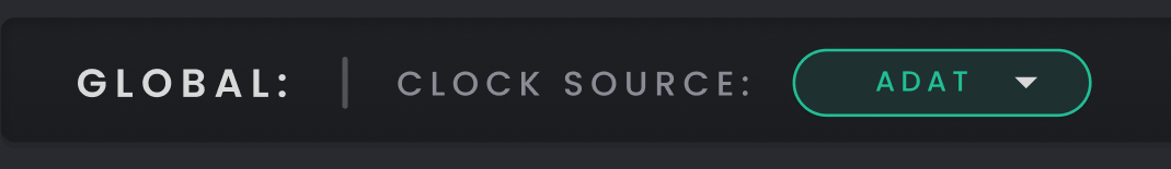 Horizon 32 Digital I/O & Clocking, Choosing a clock source
