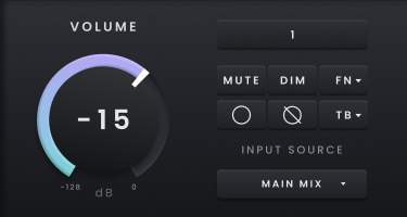 Horizon 16 Monitor Controller 및 Independent Mixes, 일반적인 모니터 제어