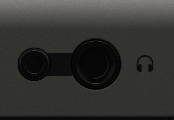 Conectores de fones do iD14 MKII